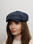 Кепка AIS COLLEZIONI арт. 804 FLANSOFT (синий)